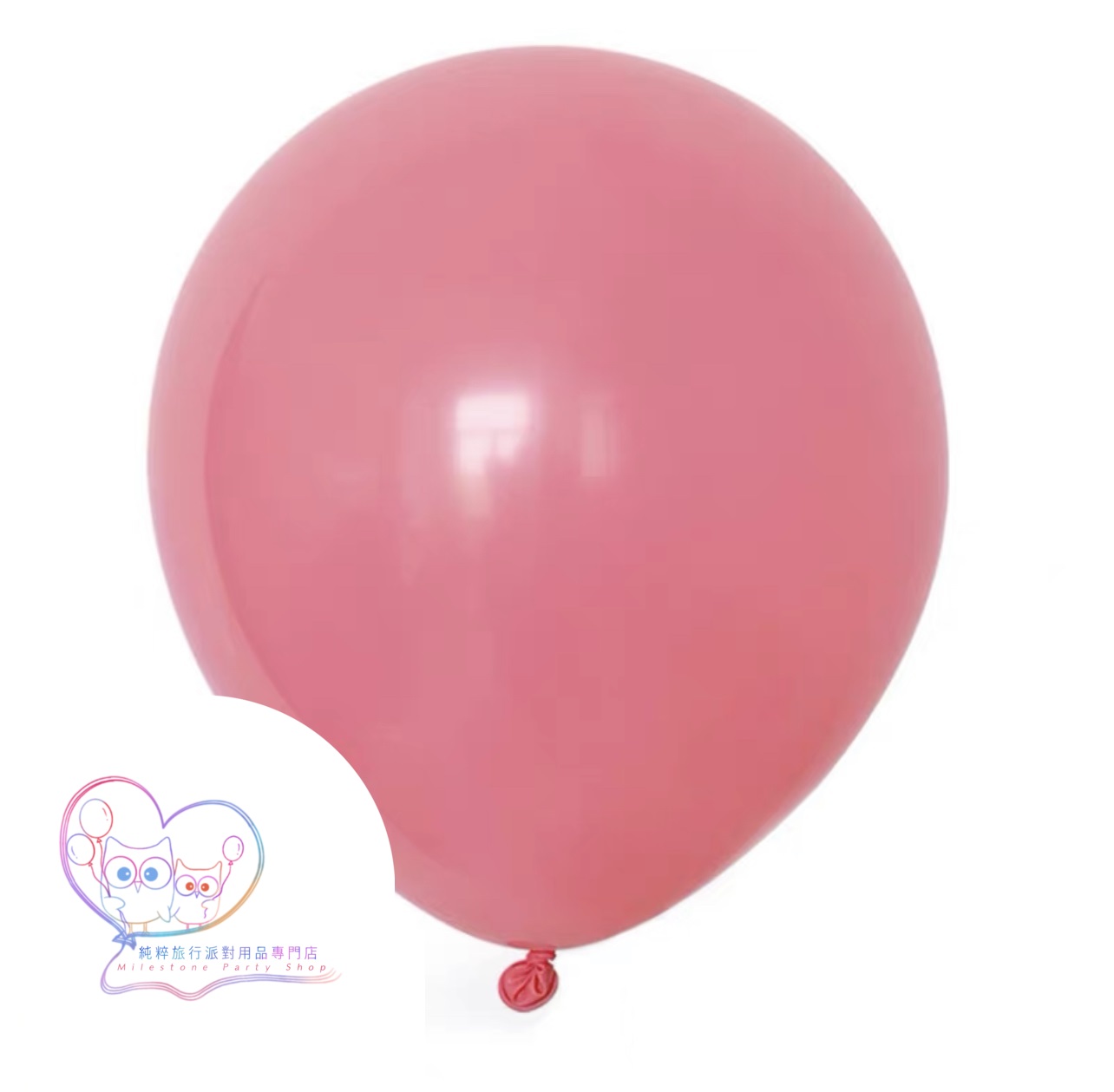 12吋氣球 (馬卡龍紅色) (1pc) 12LBN10