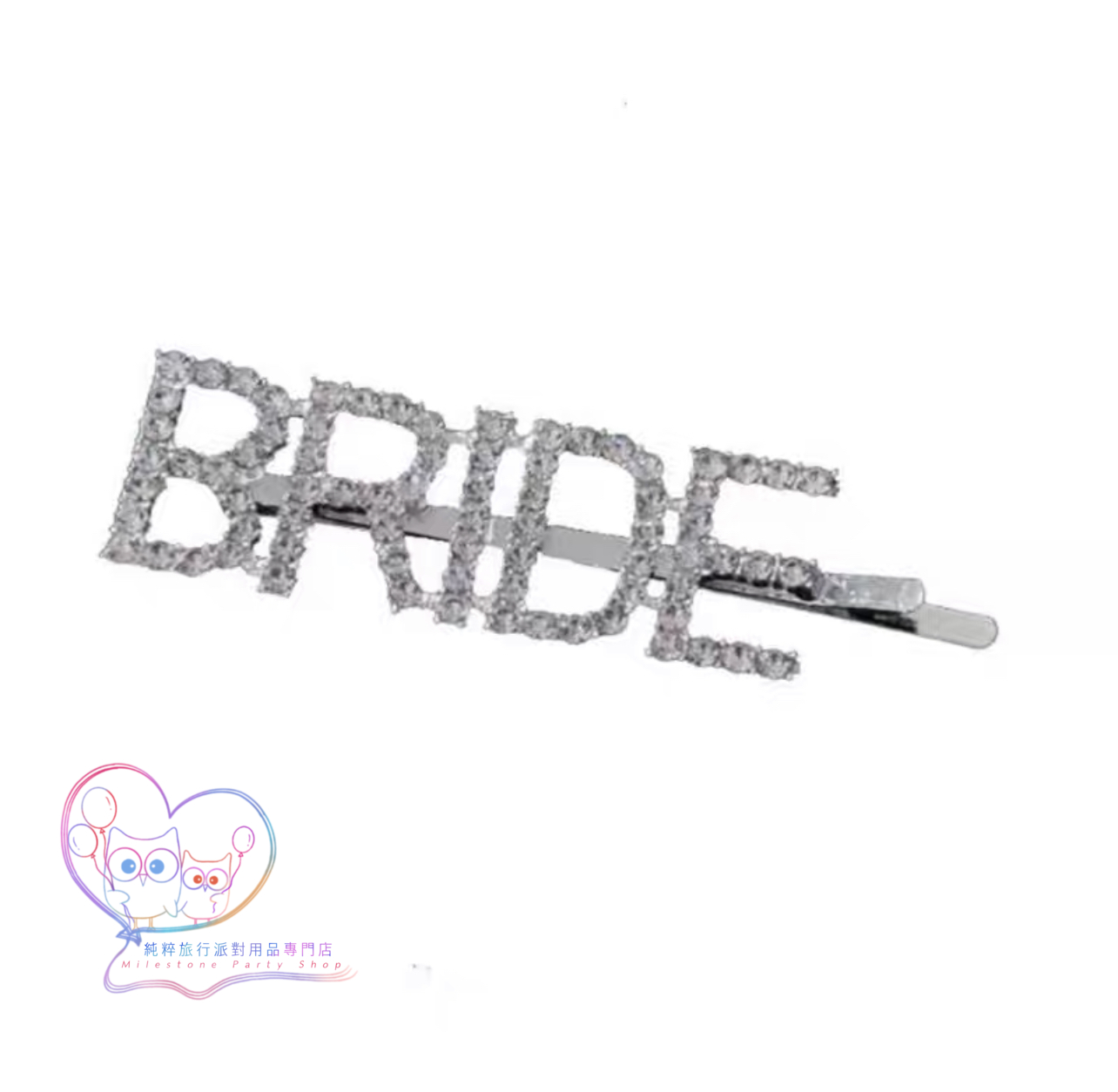 Bride Headpiece 髮夾 (銀色) WSA3-1