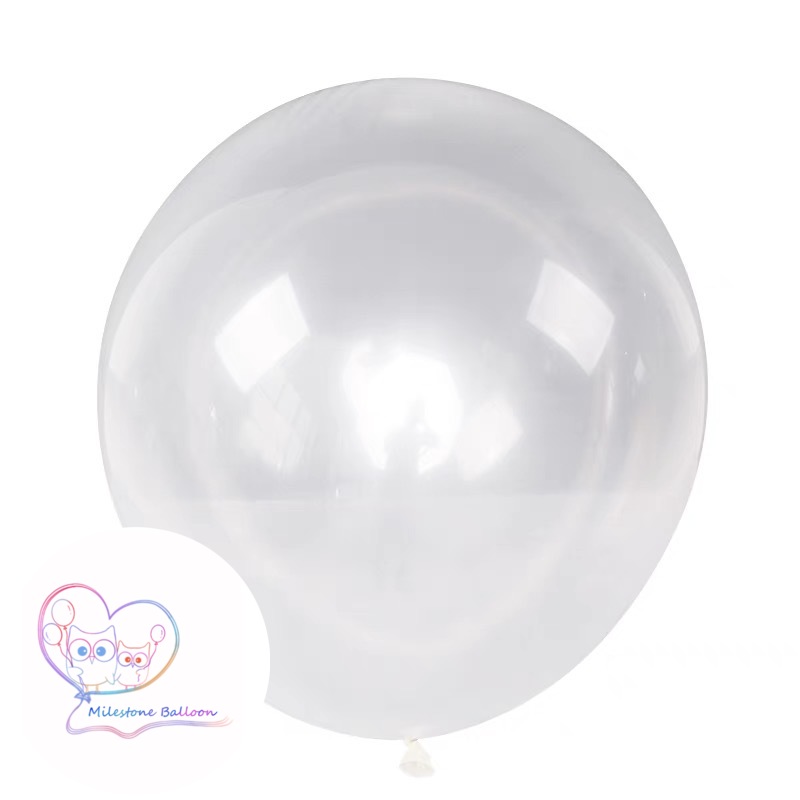 18吋氣球 (透明) (1pc) 18LBC3