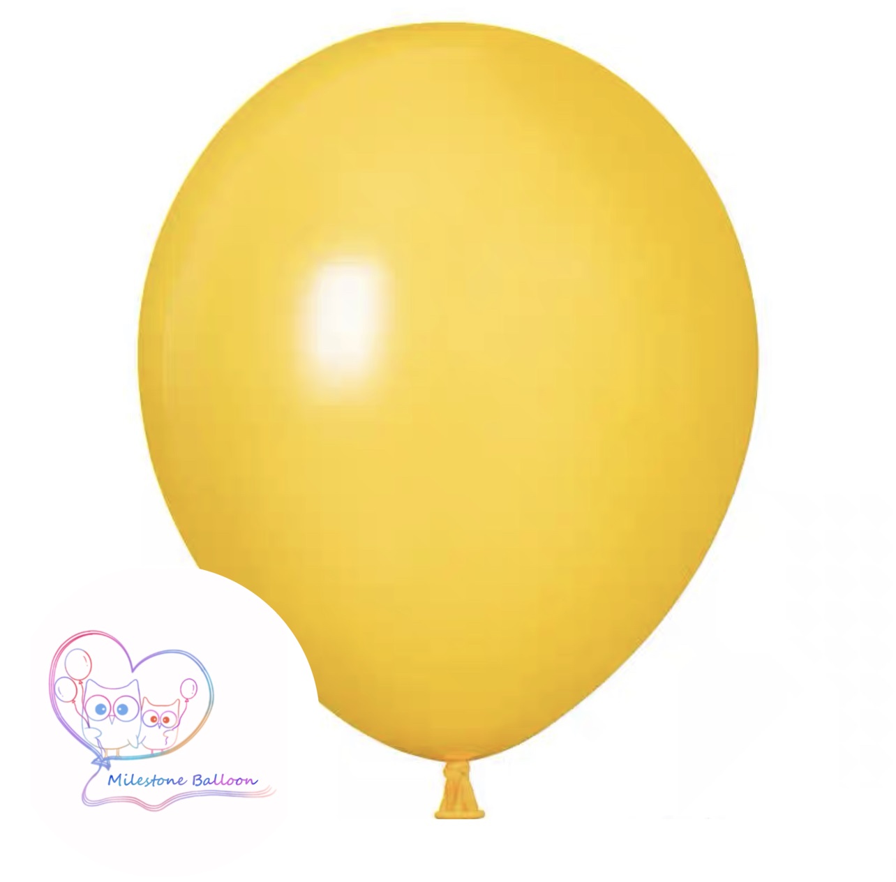 5吋氣球 (檸檬黃色) (1pc) 5LB17