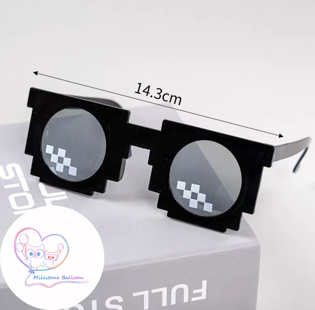 Party Glasses 生日眼鏡 (馬賽克) PECL1-4