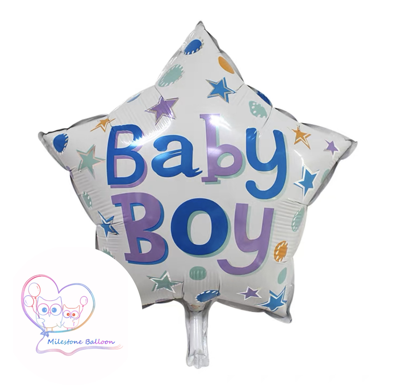 18吋 Baby Boy 鋁膜氣球 FBGR3