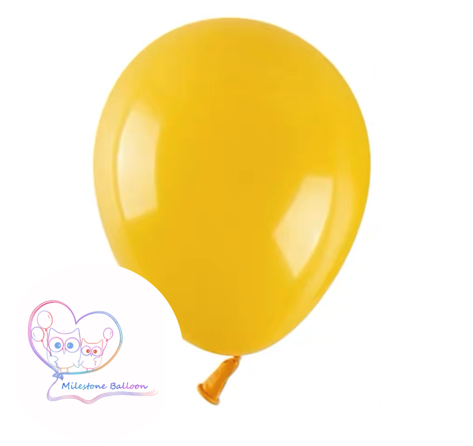12吋氣球 (檸檬黃色) (1pc) 12LB22