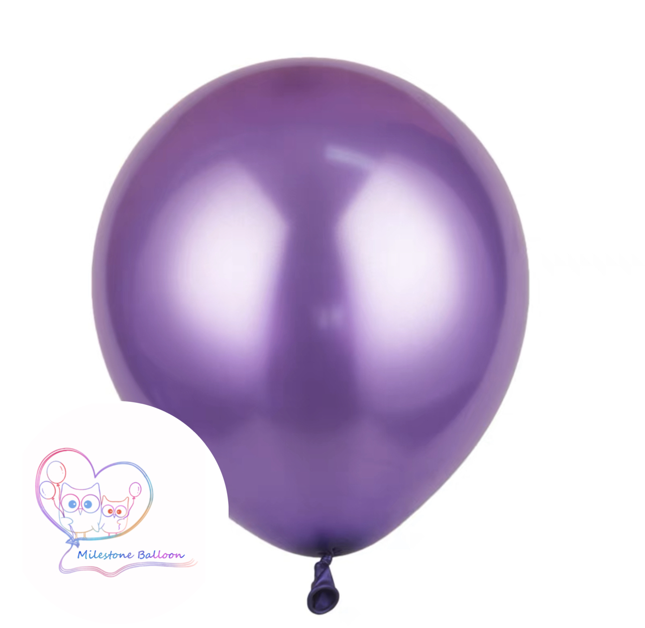 12吋氣球 (珠光深紫色) (1pc) 12LBC15