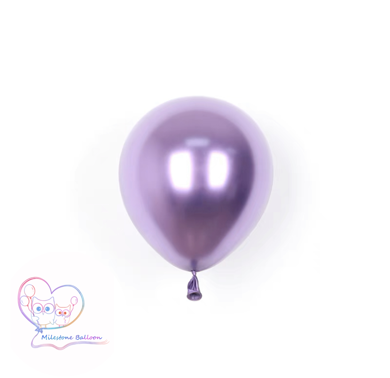 12吋金屬色氣球 (紫色) 12LBM6