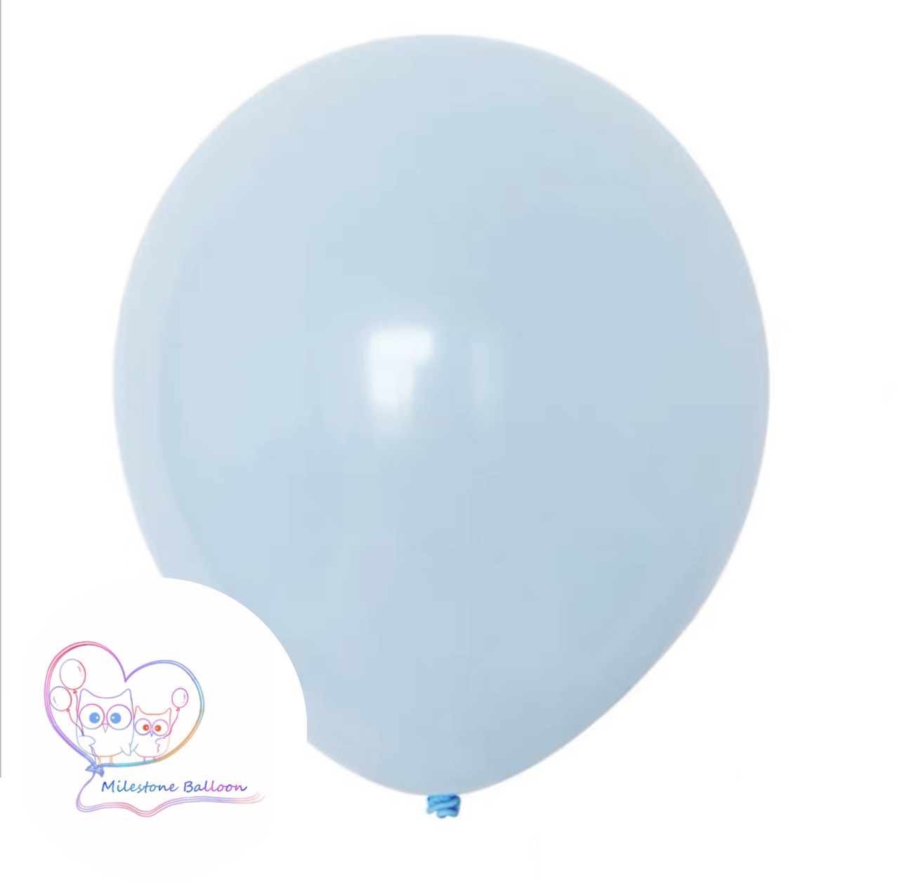 12吋氣球 (馬卡龍藍色) (1pc) 12LBN1
