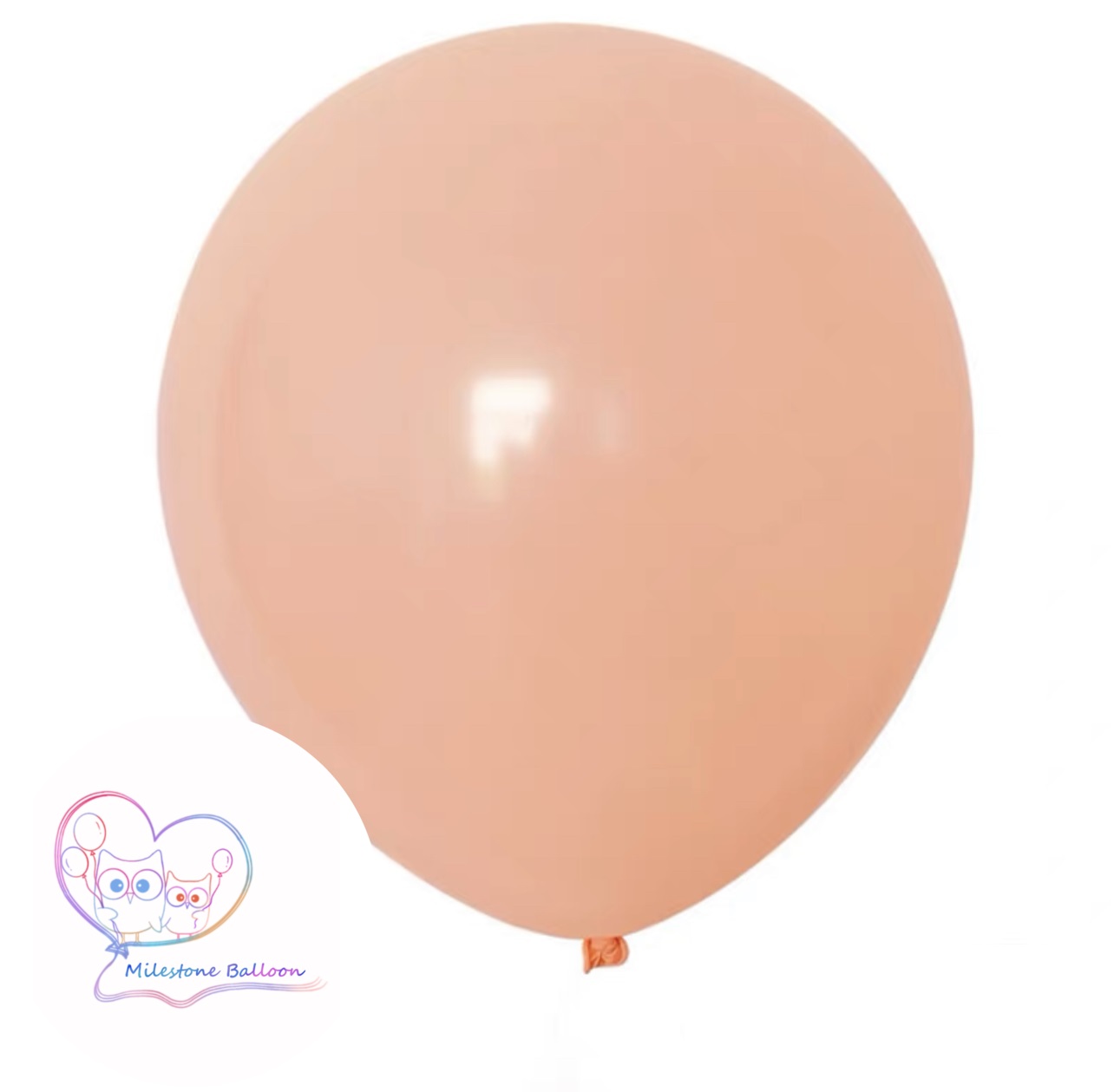 12吋氣球 (馬卡龍桔色) (1pc) 12LBN5
