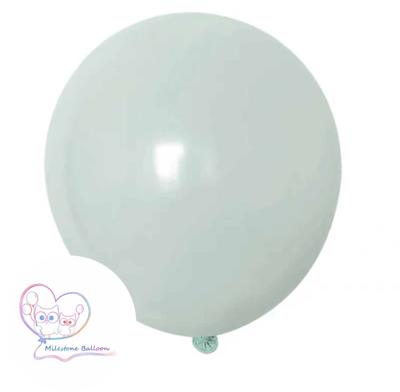 12吋氣球 (馬卡龍湖水綠色) (1pc) 12LBN8
