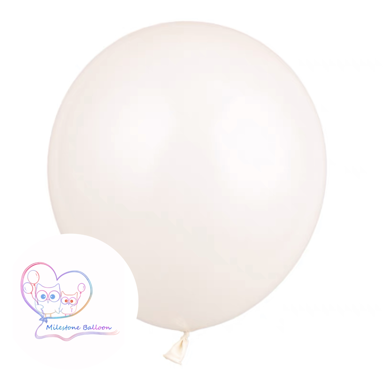 5吋氣球 (白色) (1pc) 5LB15