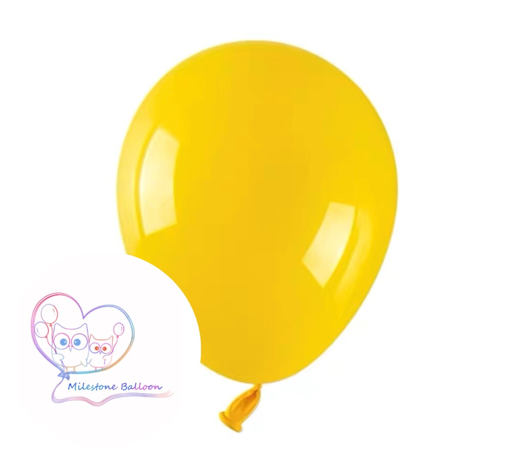 5吋氣球 (黃色) (1pc) 5LB3