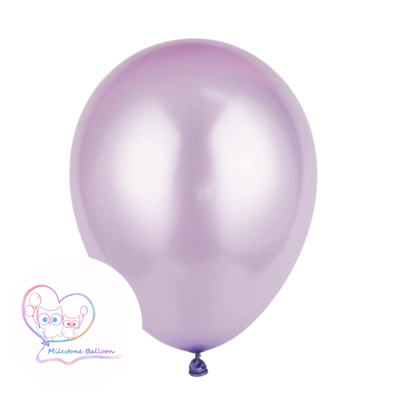 5吋氣球 (珠光淺紫色) (1pc) 5LBC7