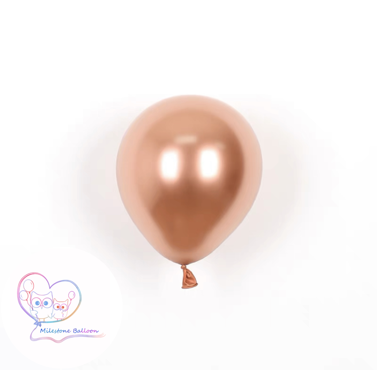5吋金屬色氣球 (玫瑰金色) (1pc) 5LBM3