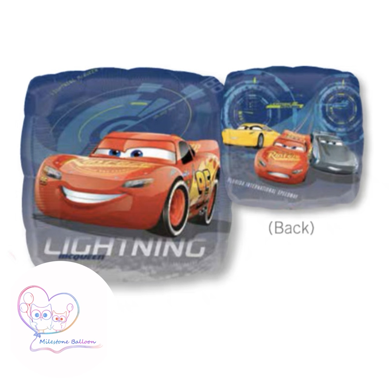 (Anagram Made in USA) 18吋 Cars Lightning McQueen 鋁膜氣球 FBLC1-1