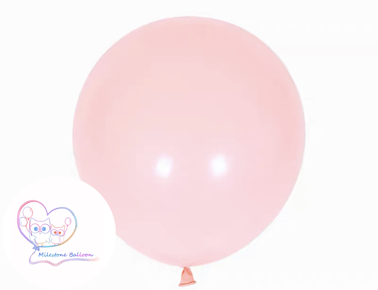 36吋氣球 (馬卡龍桔色) (1pc) 36LBN5