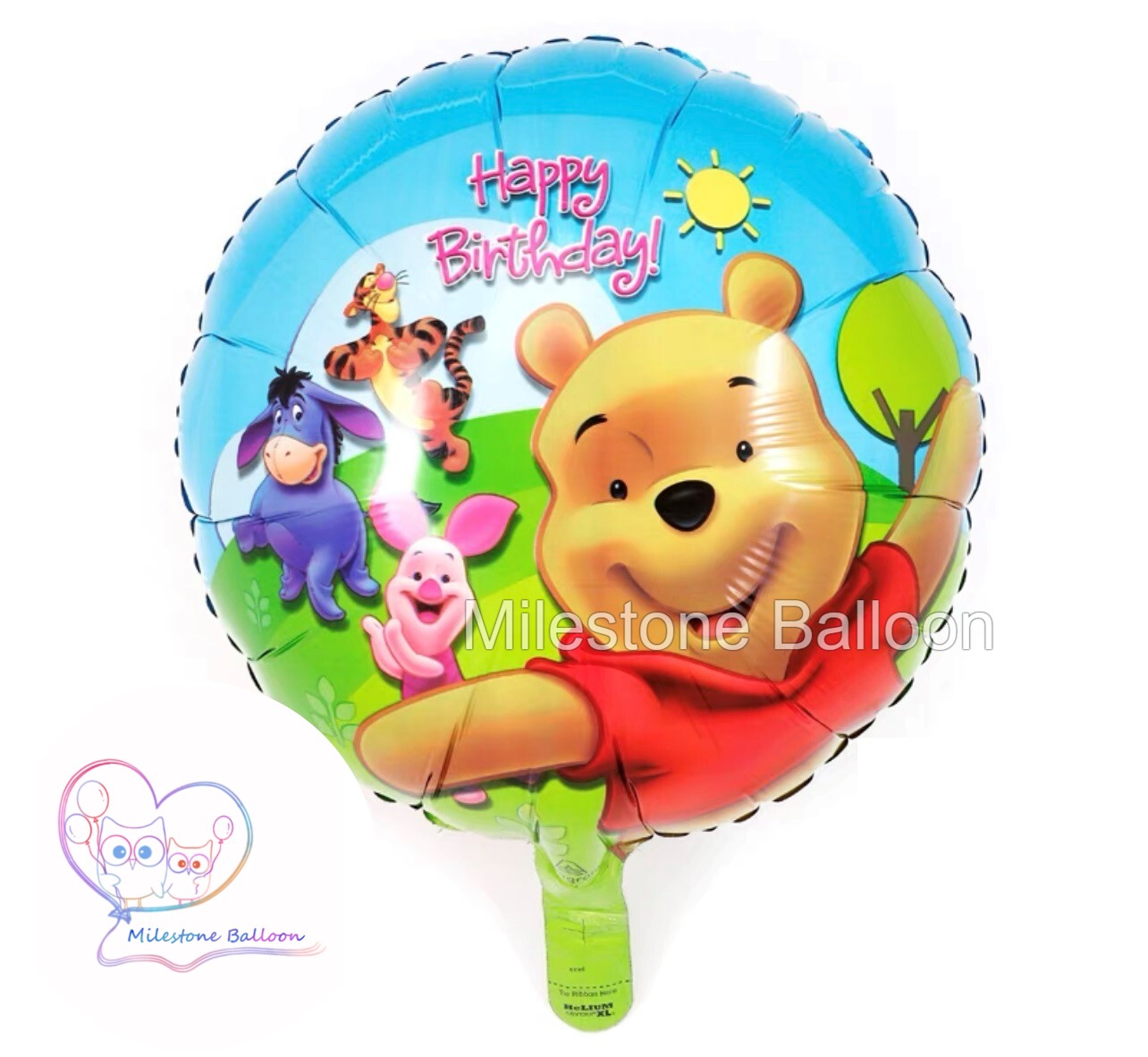 (Anagram Made in USA) 18吋小熊維尼鋁膜氣球 Winnie The Pooh FBLC16-2