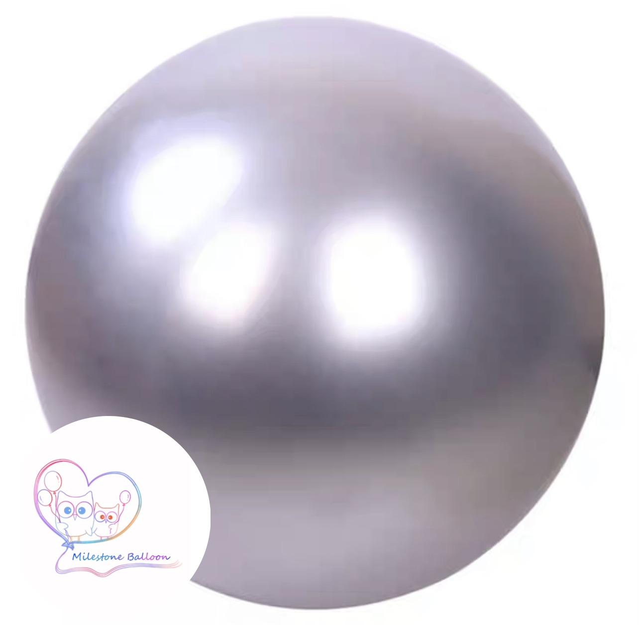 36吋金屬色氣球 (銀色) (1pc) 36LBM2