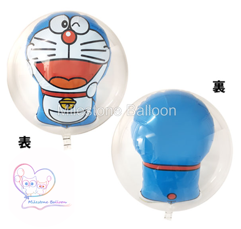 (Made in Japan) 22吋 哆啦A夢叮噹 Doraemon 雙層氣球 JP10-1