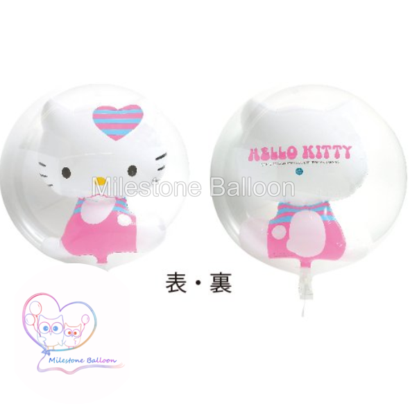 (Made in Japan) 22吋 Hello Kitty 雙層氣球 JP10-3